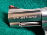 SMITH & WESSON - MODEL 686-6 PLUS*. 7-SHOT. STAINLESS. 3" BBL. W-CASE. VERY NICE! - .357 MAGNUM - 14 of 19