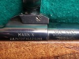 Weatherby - MARK V LEFT HAND - JAPAN MADE. 24 INCH PORTED BARREL. BLUED. W-BUEHLER RINGS. GORGEOUS RIFLE! MINTY BORE! - .300 Weatherby Magnum - 20 of 21
