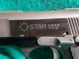 STAR - MODEL PD. BLUED. SEMI-AUTO. 4" BBL. W-ONE MAGAZINE. NICE CONDITION W-GREAT BORE! MFG. IN 1989 - .45 ACP - 13 of 15