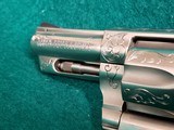 Ruger - POLICE SERVICE-SIX. STAINLESS. 2.5". BEAUTIFULLY ENGRAVED BY CLINT FINLEY. NICE BORE! MFG. IN 1977 - .357 Magnum - 19 of 22