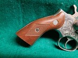 Ruger - POLICE SERVICE-SIX. STAINLESS. 2.5". BEAUTIFULLY ENGRAVED BY CLINT FINLEY. NICE BORE! MFG. IN 1977 - .357 Magnum - 7 of 22