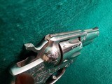 Ruger - POLICE SERVICE-SIX. STAINLESS. 2.5". BEAUTIFULLY ENGRAVED BY CLINT FINLEY. NICE BORE! MFG. IN 1977 - .357 Magnum - 10 of 22