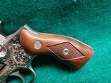 Ruger - POLICE SERVICE-SIX. STAINLESS. 2.5". BEAUTIFULLY ENGRAVED BY CLINT FINLEY. NICE BORE! MFG. IN 1977 - .357 Magnum - 16 of 22