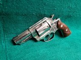 Ruger - POLICE SERVICE-SIX. STAINLESS. 2.5". BEAUTIFULLY ENGRAVED BY CLINT FINLEY. NICE BORE! MFG. IN 1977 - .357 Magnum - 5 of 22