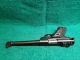 RUGER - STANDARD AUTO. MARK II. TARGET. BLUED. 7" BBL. W-ONE MAG & OWNERS MANUAL. MINTY BORE! MFG. IN 1987 - .22 LR - 10 of 22