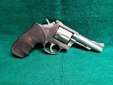 SMITH & WESSON - MODEL 67. STAINLESS. 4" PINNED BBL. NICE GUN W-GREAT BORE! MFG. IN 1974 - .38 SPL - 1 of 17