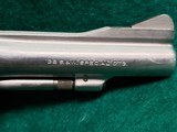 SMITH & WESSON - MODEL 67. STAINLESS. 4" PINNED BBL. NICE GUN W-GREAT BORE! MFG. IN 1974 - .38 SPL - 14 of 17