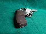 SMITH & WESSON - MODEL 67. STAINLESS. 4" PINNED BBL. NICE GUN W-GREAT BORE! MFG. IN 1974 - .38 SPL - 9 of 17