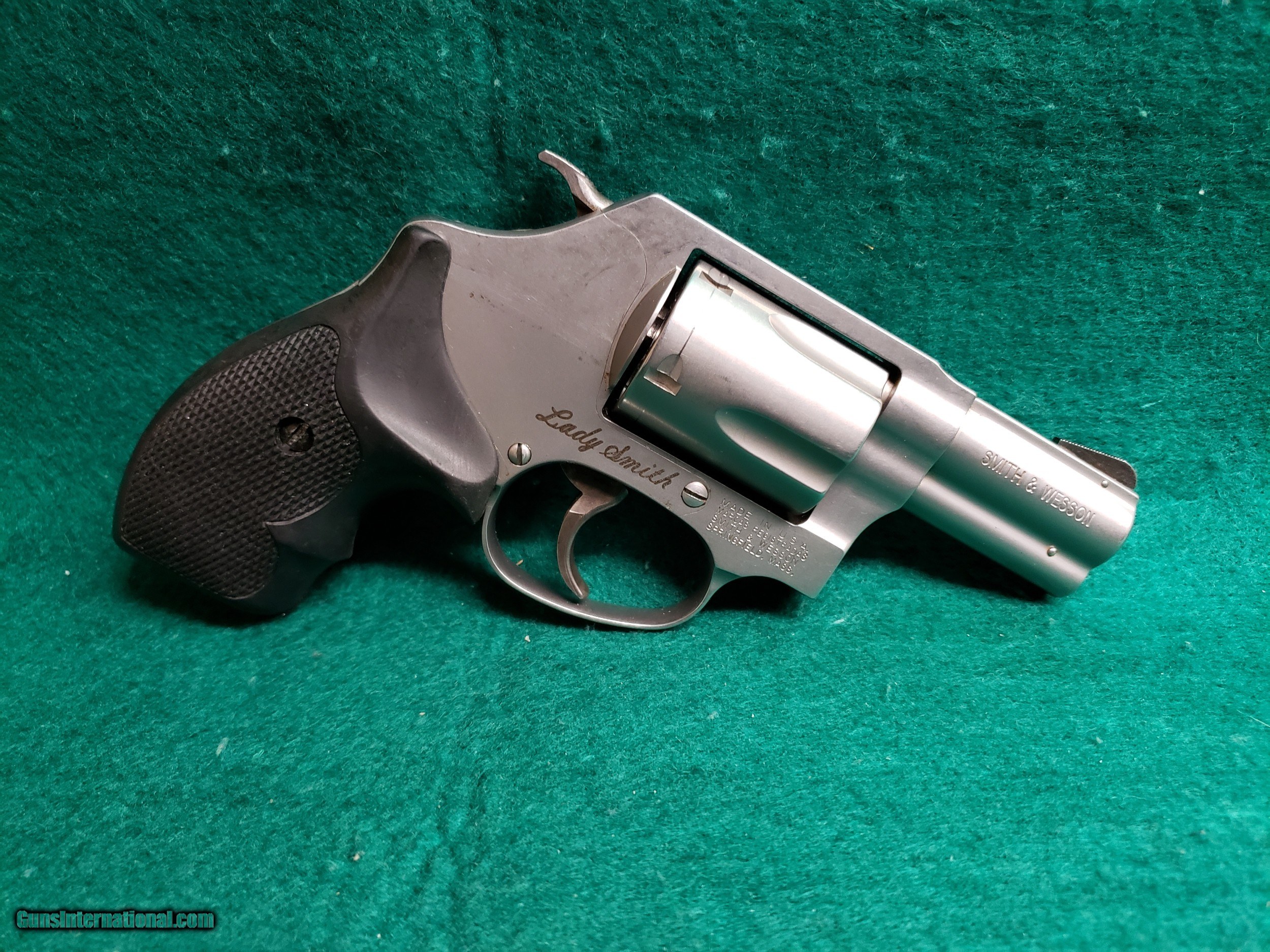 Smith Wesson Model 60 14 Ladysmith Stainless 5 Shot J Frame Revolver 2 l Nice Gun 357 Magnum