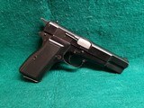 FM/FN BROWNING - HI POWER ARGENTINE CONTRACT PISTOL. 4.5" BBL. W-1 MAG. MFG. CIRCA LATE 80'S. VERY NICE! - 9MM - 1 of 16