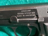 FM/FN BROWNING - HI POWER ARGENTINE CONTRACT PISTOL. 4.5" BBL. W-1 MAG. MFG. CIRCA LATE 80'S. VERY NICE! - 9MM - 10 of 16