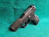 WALTHER - P22. SEMI-AUTO. BLACK. 3.5" BBL. W-1 MAGAZINE. NICE GUN! - .22 LR - 5 of 15