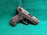 WALTHER - P22. SEMI-AUTO. BLACK. 3.5" BBL. W-1 MAGAZINE. NICE GUN! - .22 LR - 1 of 15