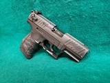 WALTHER - P22. SEMI-AUTO. BLACK. 3.5" BBL. W-1 MAGAZINE. NICE GUN! - .22 LR - 2 of 15