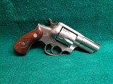 RUGER - SPEED-SIX. STAINLESS. DOUBLE ACTION. 6-SHOT. 2.75" BBL. MFG. IN 1981. RARE CALIBER! - 9MM LUGER - 1 of 16