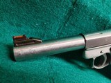 AMT - LIGHTNING. RUGER MARK II CLONE. STAINLESS. 5" BULL BARREL. NO MAG. VERY NICE! - 22 LR - 15 of 17