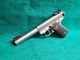 AMT - LIGHTNING. RUGER MARK II CLONE. STAINLESS. 5" BULL BARREL. NO MAG. VERY NICE! - 22 LR - 5 of 17