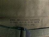U.S.M.C. SPRINGFIELD M-14 NATO RIFLE CASE M-1960 PART# DLA100-08-C-395 - 7.62x51 - 7 of 8