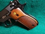 SMITH & WESSON - MODEL 39-2. DA/SA. 4" BBL. W-MAG. NICE BORE! MFG. CIRCA LATE 70'S - 9MM LUGER - 11 of 15