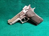 SMITH & WESSON - MODEL 659. STAINLESS. DA/SA. 4" BBL. W-14 ROUND MAG. NICE GUN W-MINTY BORE! - 9MM LUGER - 4 of 14