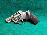 TAURUS - MODEL 85. STAINLESS. 5-SHOT. DOUBLE ACTION. W-CRIMSON TRACER LASER GRIPS. VERY NICE GUN! - .38 SPECIAL - 4 of 15