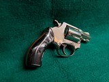 SMITH & WESSON - MODEL 36 CHIEFS SPECIAL. FACTORY NICKEL. 1.75" BBL. 5-SHOT. GREAT CONDITION! - .38 SPECIAL - 2 of 19
