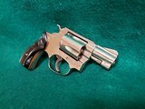 SMITH & WESSON - MODEL 36 CHIEFS SPECIAL. FACTORY NICKEL. 1.75" BBL. 5-SHOT. GREAT CONDITION! - .38 SPECIAL - 3 of 19