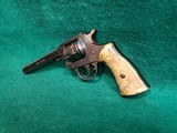 H&R - MODEL 929 SIDE-KICK. SLABSIDE 6" BARREL. 9-SHOT. DOUBLE ACTION. W-ORIGINAL GRIPS. VERY NICE! MFG. IN 1957 - .22 LR - 6 of 20