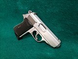WALTHER - PPK/S. STAINLESS. 3.25" BBL. W-MAG. NICE GUN W/MINTY BORE! JAMES BOND PISTOL! MFG. CIRCA 1990'S - .380 ACP - 3 of 15