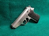 WALTHER - PPK/S. STAINLESS. 3.25" BBL. W-MAG. NICE GUN W/MINTY BORE! JAMES BOND PISTOL! MFG. CIRCA 1990'S - .380 ACP - 6 of 15