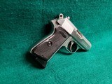 WALTHER - PPK/S. STAINLESS. 3.25" BBL. W-MAG. NICE GUN W/MINTY BORE! JAMES BOND PISTOL! MFG. CIRCA 1990'S - .380 ACP - 2 of 15