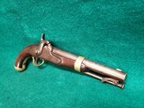 HENRY ASTON - MODEL 1842. US MILITARY CONTRACT. PERCUSSION PISTOL. MIDDLETOWN, CT. ANTIQUE. MFG. IN 1850 - .58 CALIBER BALL - 3 of 19