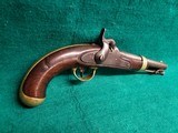 HENRY ASTON - MODEL 1842. US MILITARY CONTRACT. PERCUSSION PISTOL. MIDDLETOWN, CT. ANTIQUE. MFG. IN 1850 - .58 CALIBER BALL - 2 of 19