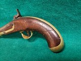 HENRY ASTON - MODEL 1842. US MILITARY CONTRACT. PERCUSSION PISTOL. MIDDLETOWN, CT. ANTIQUE. MFG. IN 1850 - .58 CALIBER BALL - 12 of 19