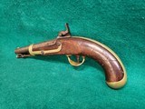 HENRY ASTON - MODEL 1842. US MILITARY CONTRACT. PERCUSSION PISTOL. MIDDLETOWN, CT. ANTIQUE. MFG. IN 1850 - .58 CALIBER BALL - 6 of 19