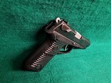 RUGER - P89DC. "DECOCKER ONLY". SEMI-AUTO. BLUED. 4.5" BBL. W-MAG. GOOD CONDITION. MFG. IN 1993 - 9MM LUGER - 3 of 9