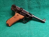 STOEGER - LUGER. BLUED. 4.5" BBL. W-MAG. GOOD CONDITION W/NICE BORE! - .22 LR - 1 of 23