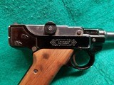 STOEGER - LUGER. BLUED. 4.5" BBL. W-MAG. GOOD CONDITION W/NICE BORE! - .22 LR - 19 of 23