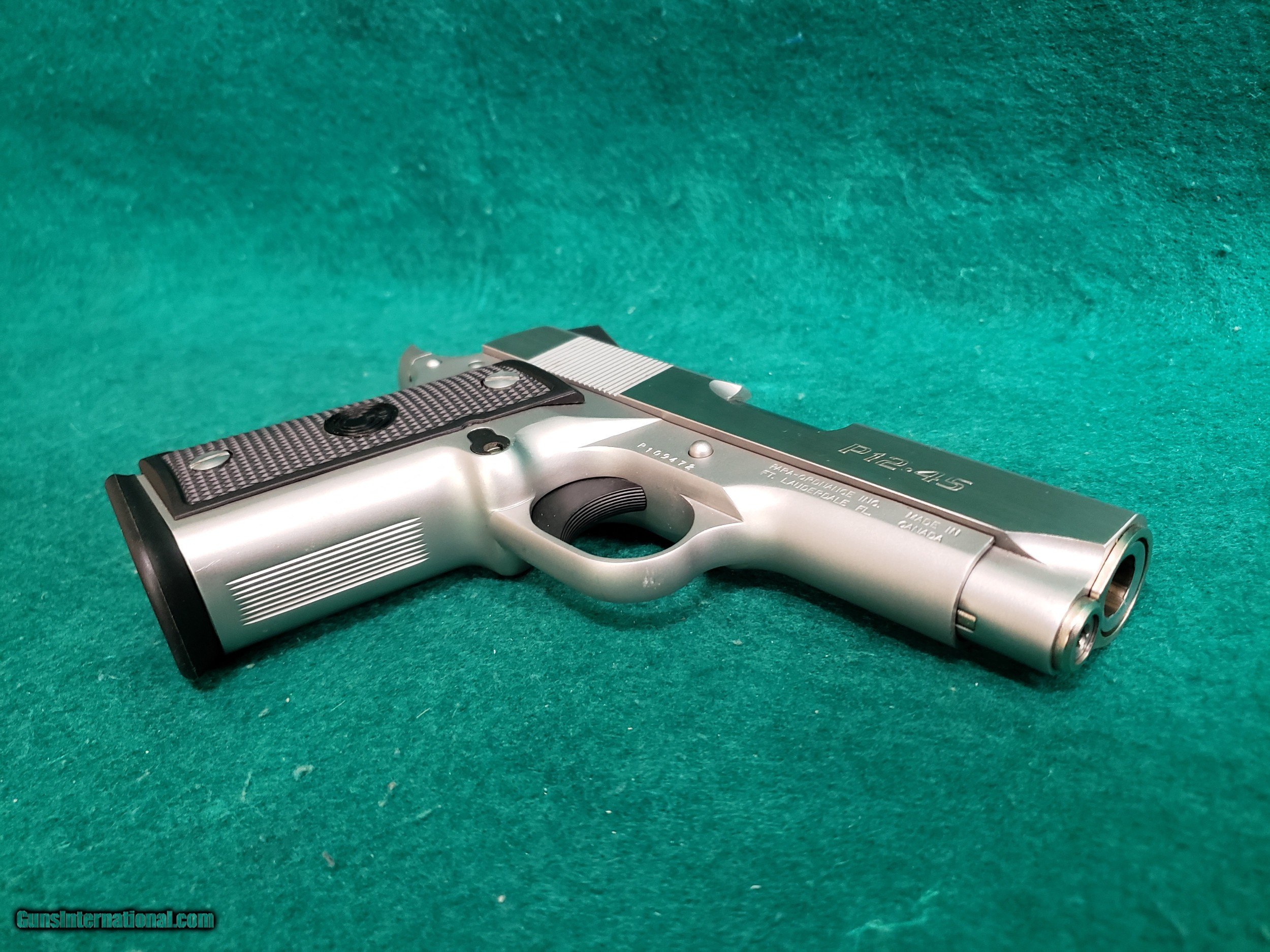 Sold at Auction: F. Dumoulin & CIE Double Bbl Perc 45 cal Pistol