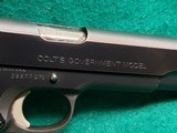 COLT - GOVERNMENT MODEL 1911. MK IV/SERIES' 70. BLUED. 5" BBL. W/MAG. VERY NICE! MFG. IN 1977 - .45 ACP - 14 of 17
