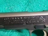 COLT - GOVERNMENT MODEL 1911. MK IV/SERIES' 70. BLUED. 5" BBL. W/MAG. VERY NICE! MFG. IN 1977 - .45 ACP - 17 of 17