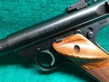 RUGER MK II GOVERMENT TARGET MODEL 22LR CALIBER - 2 of 12