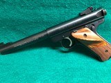 RUGER MK II GOVERMENT TARGET MODEL 22LR CALIBER - 1 of 12