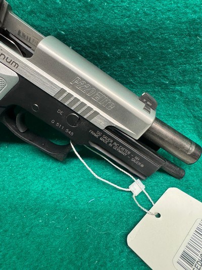 SIG SAUER-P220 ELITE PLATINUM-45ACP - Image 4 of 9