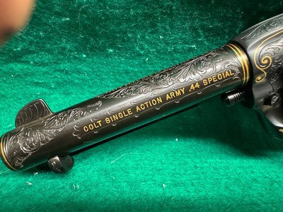 colt single action army .44 special engraved by angelo bee - Image 3 of 16