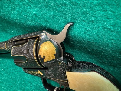 colt single action army .44 special engraved by angelo bee - Image 6 of 16