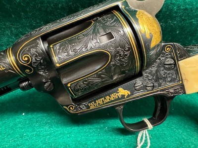 colt single action army .44 special engraved by angelo bee - Image 4 of 16