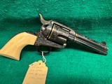 colt single action army .44 special engraved by angelo bee - Image 8 of 16