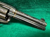 colt single action army .44 special engraved by angelo bee - Image 9 of 16
