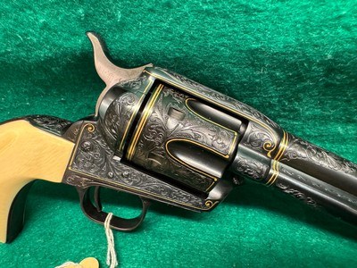 colt single action army .44 special engraved by angelo bee - Image 10 of 16